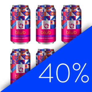 blub frutas vermelhas 350ml (6 latas)