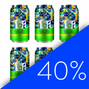 blub limão 350ml (6 latas)